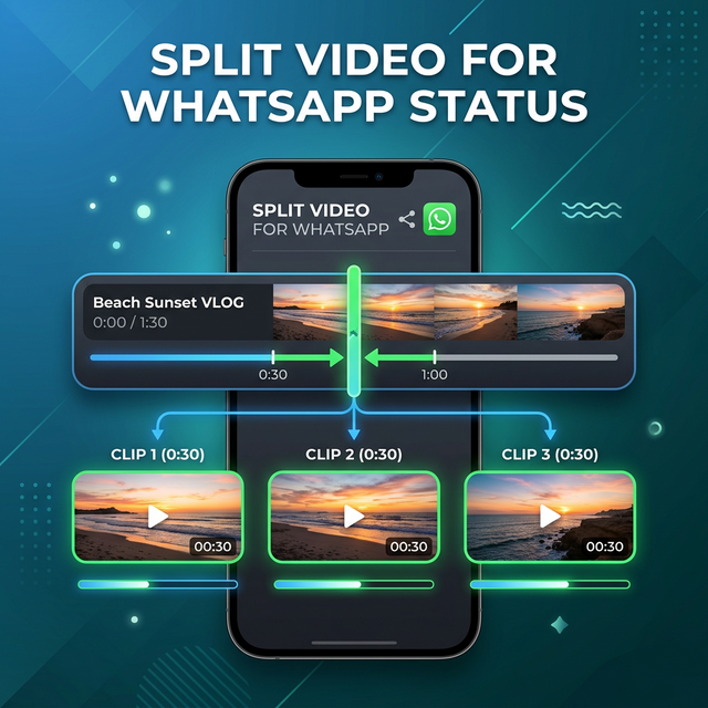 Split Video For Whatsapp Status
