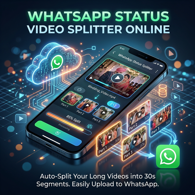 Whatsapp Status Video Splitter Online
